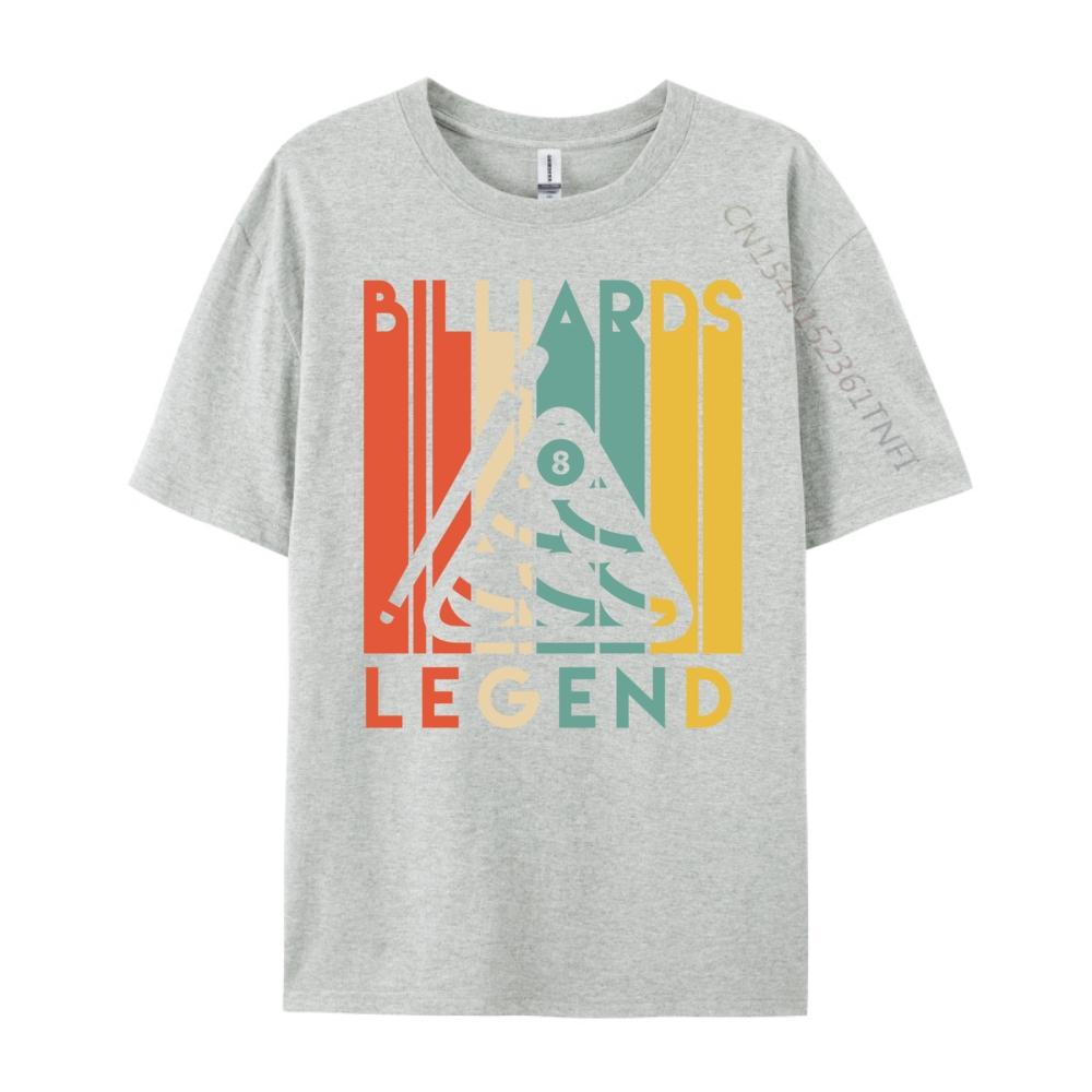 Cool Billiards Legend Vintage T Shirts Funny Gifts Birthday 3XL Men Clothing Luxury Clothes Men Party