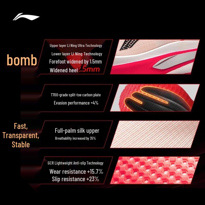 Li-Ning Feidian 6 Challenger Running Shoes