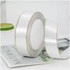 Gift Satin Ribbons Wholesaler 1inch  100% Polyester  Christmas Ribbon  Gold Wired  Edged Satin Ribbon  Roll Accept Print Logo