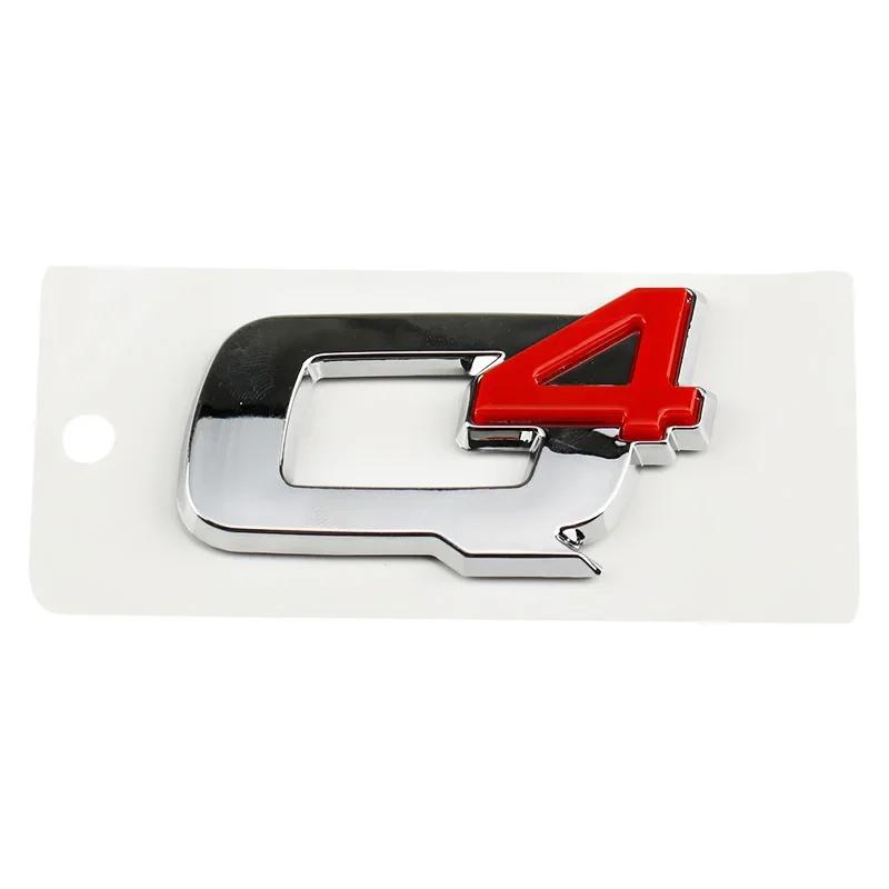 QSGJL1 ABS Car Rear Trunk Badge Sticker for Alfa Romeo GIULIA STELVIO Veloce Ti Logo 147 156 159 SPORT Side Decal Letter Emblem