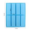 8 Cavity Silicone Baking Mold Rectangular Loaf Pan Durable Energy Bar Maker  Kitchen Tools