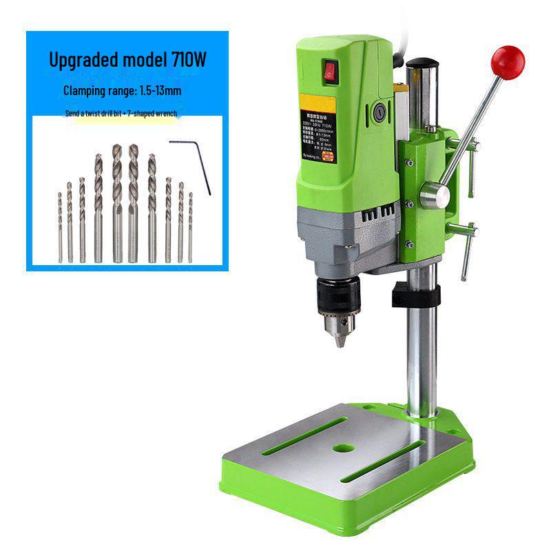 220V Multifunctional Desktop Electric Drill Press with Digital Display