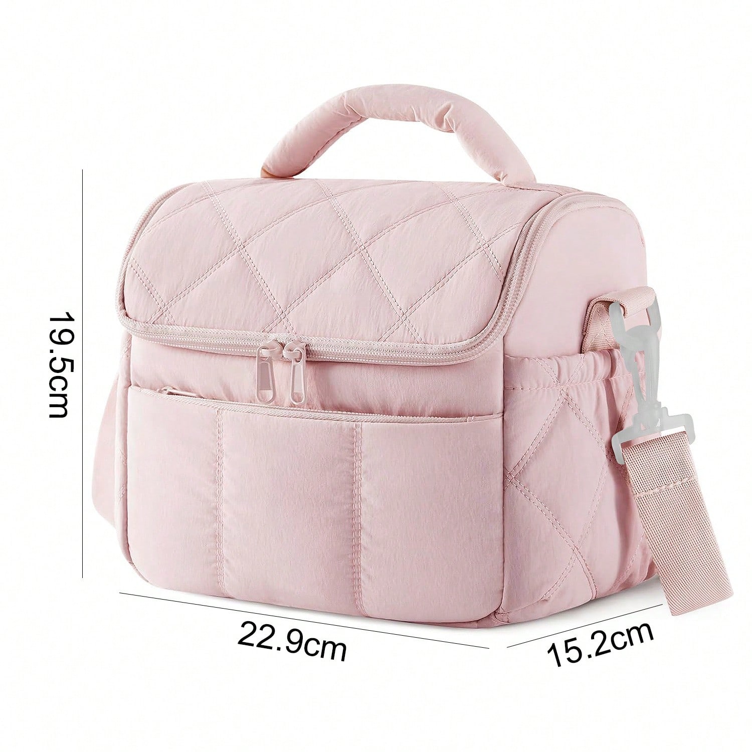 Sac à déjeuner, sac repas à isolation thermique, portable pour employé de bureau, sac bento de grande valeur, boîte à lunch imperméable et légère, sac à isolation thermique.
