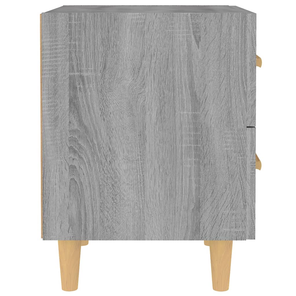 Nightstand Gray Sonoma 40x35x47.5 Cm