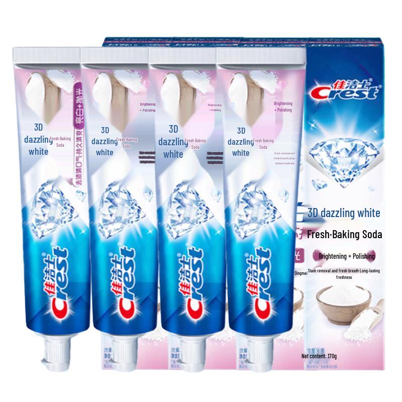 

Crest 3D White Baking Soda Toothpaste Value Pack