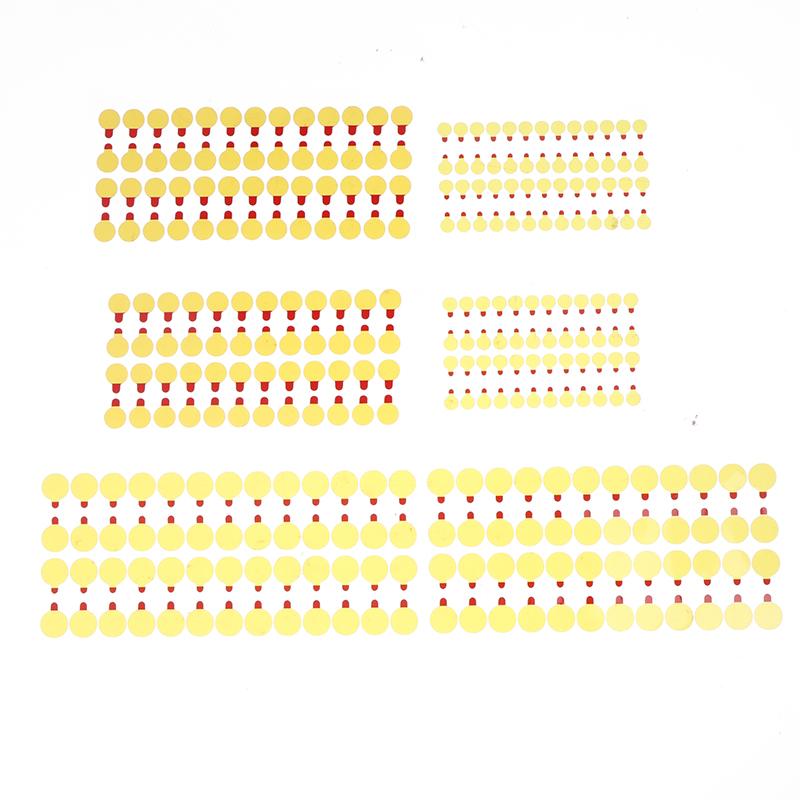 100Pcs Dust Stickers High Temperature Tape For Phone Camera Infrared Dot Matrix Protective Sticker