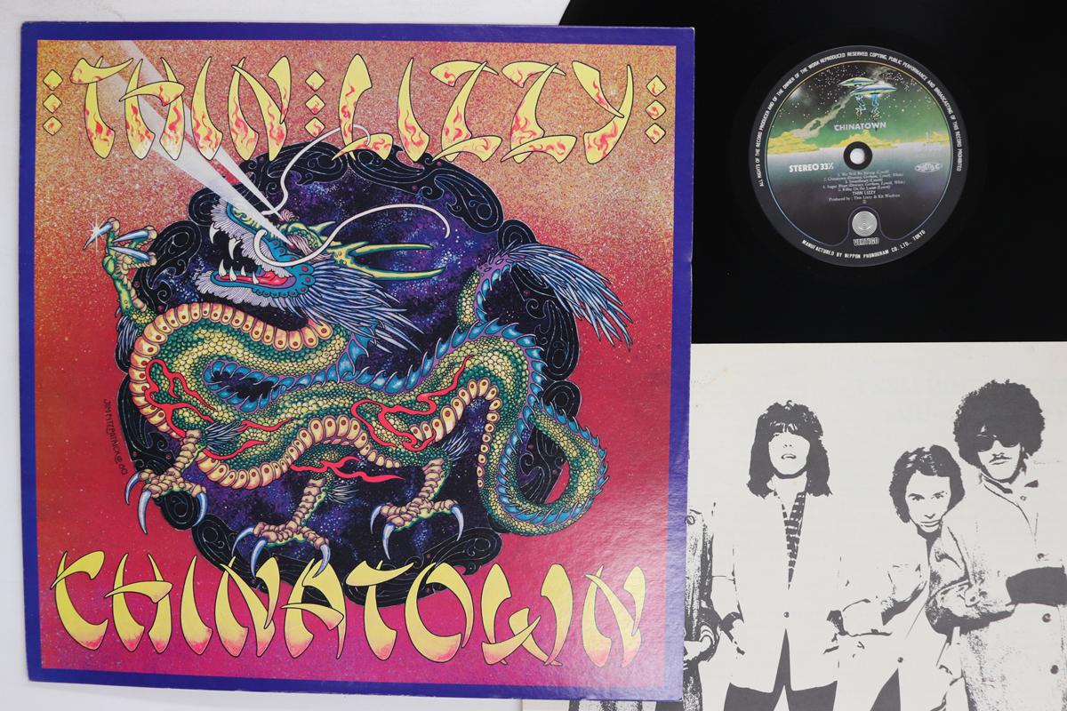 

LP Record THIN LIZZY Chinatown RJ7685 VERTIGO 1980 Japan Rock Used