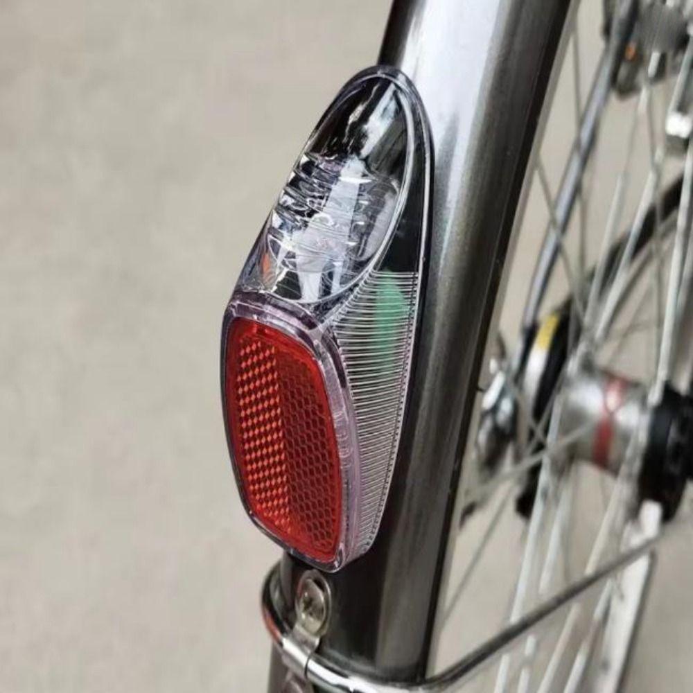 82*42mm Solar Energy Bicycle Taillight Plastic Mini MTB Blck Accessory New Red Lamp