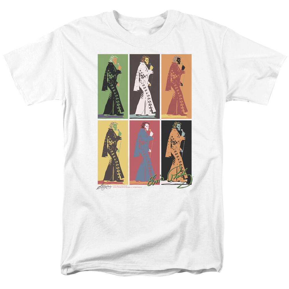 Elvis Retro Boxes T-Shirt to 5X XXXXL