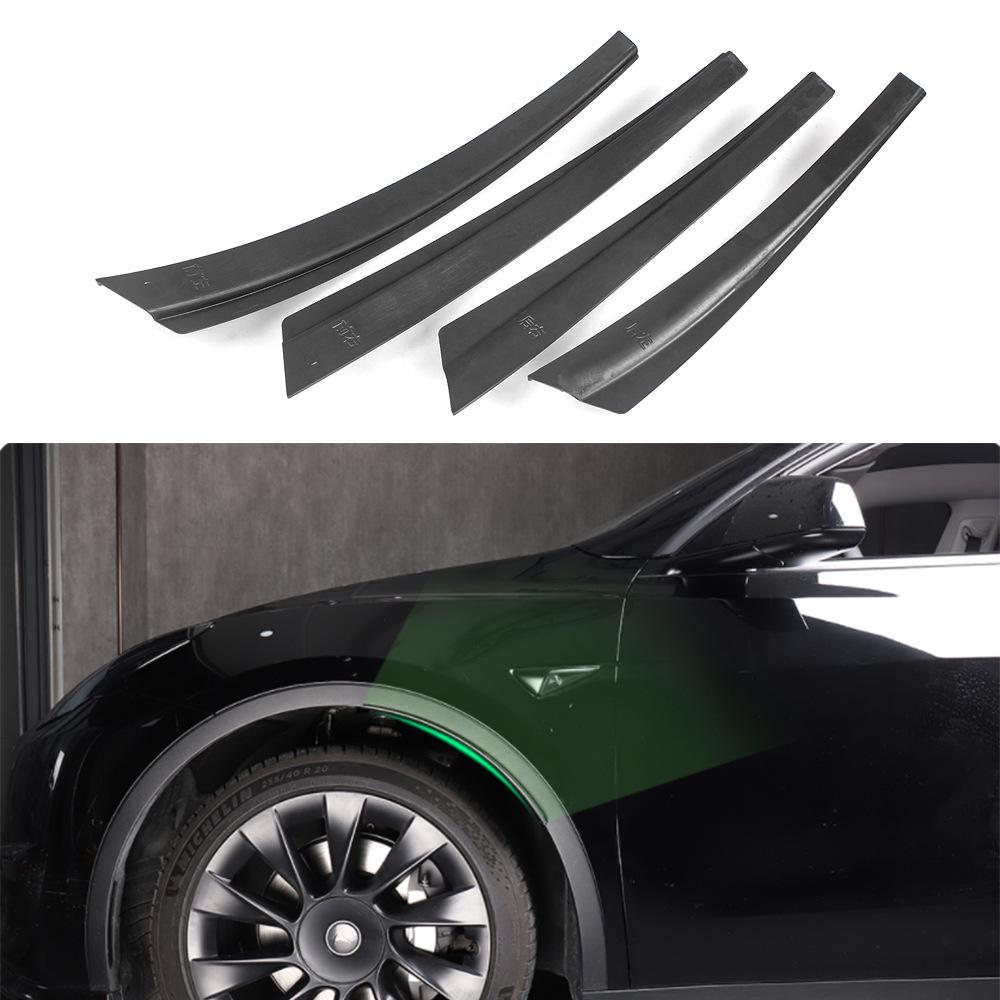 Tesla Model Y Front & Rear Mudguards - Anti-Mud ABS Wheel Arch Accessories