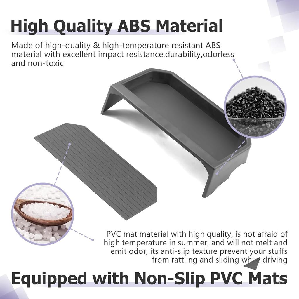 LUWU for 2022 2023 2024 2025 2026 Pathfinder Dashboard Storage Tray 2025 2026 Pathfinder SL/Platinum/Rock Creek 9-inch Behind Screen Organizer Center