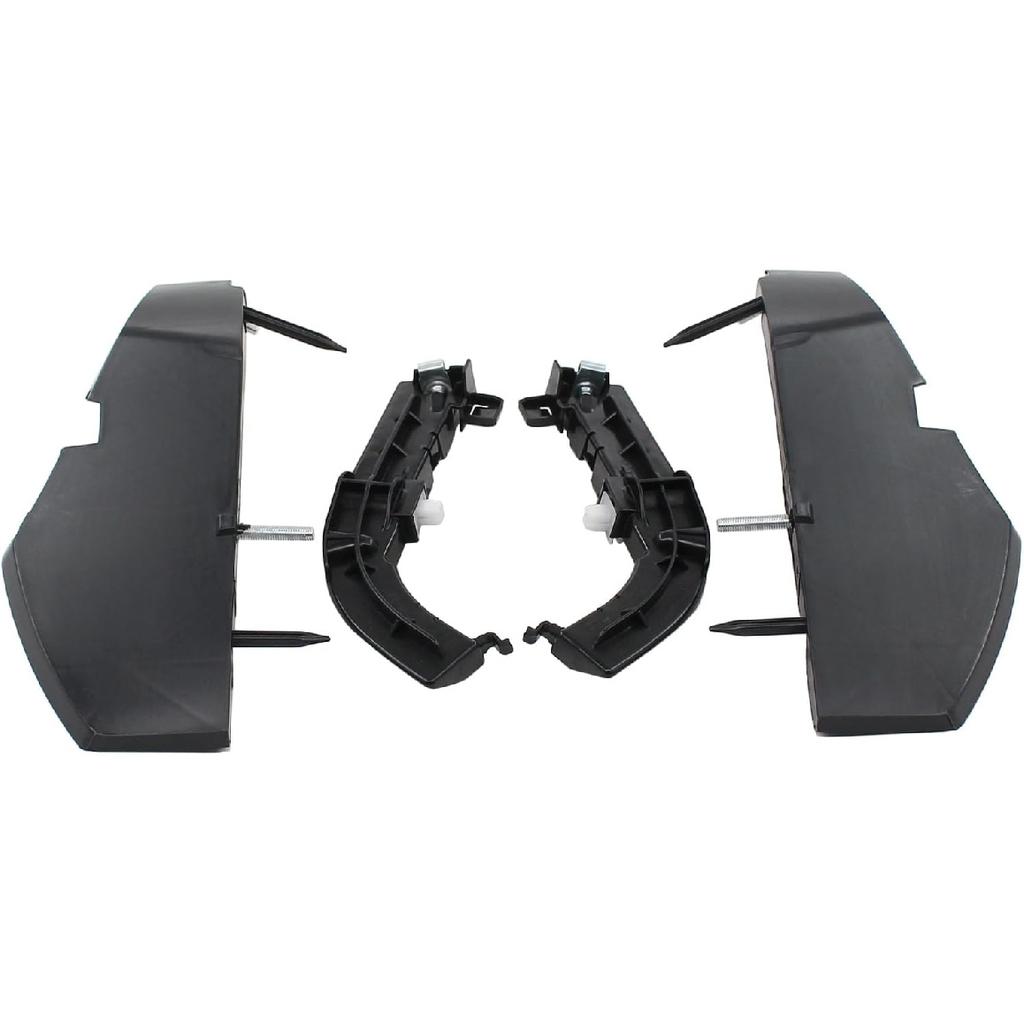 ApplianPar 4 Stück Vorderseite Links und Rechts Stoßstangen Halterungen Abdeckung Halter Befestigung Halter Kit für Dodge Challenger 2015-2021