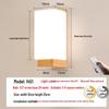 Northern Oak Wall Lamp: Modern Minimalist Light for Bedroom, Living Room, or Stairway