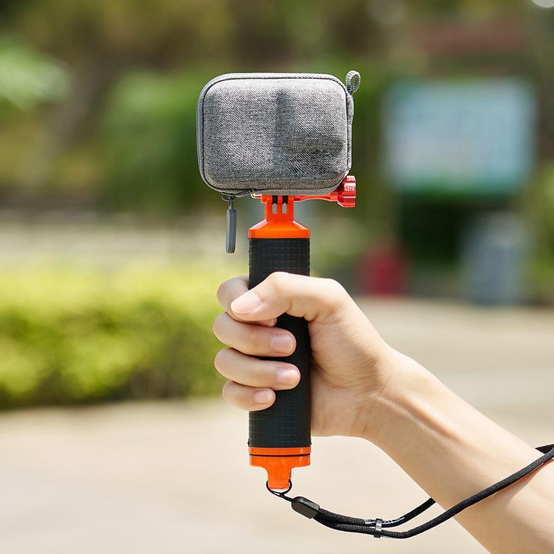 Mini přenosné pouzdro na kameru Úložná taška na akční kameru pro Hero 11 10 9 8 7 pro akční kameru DJI Šedá