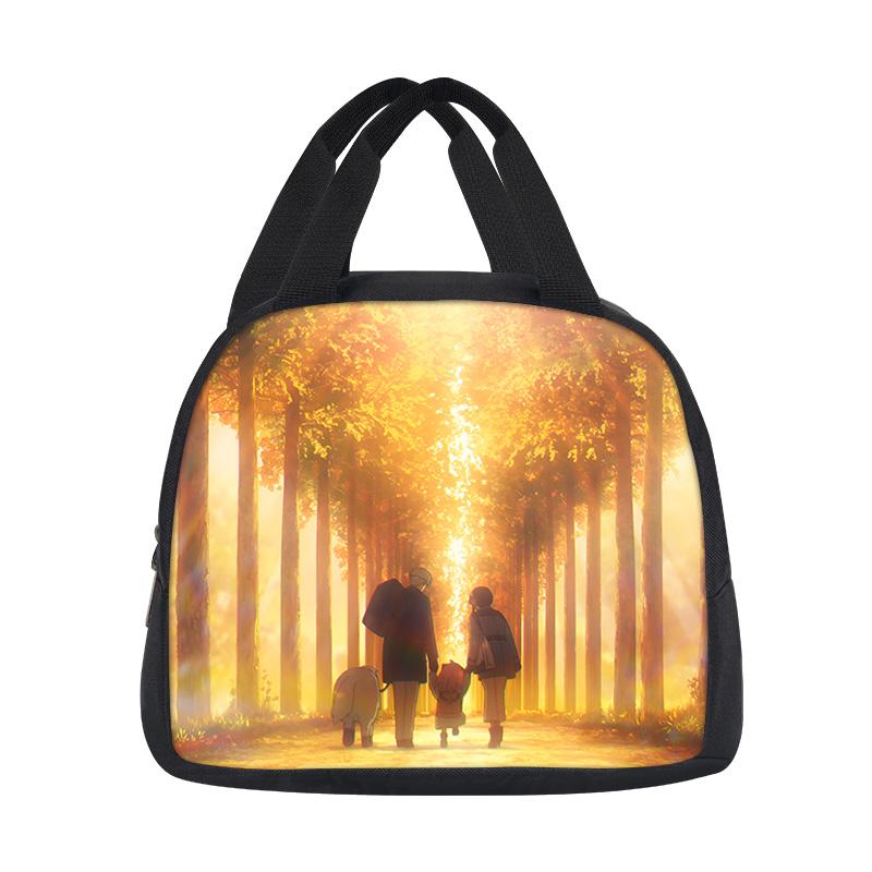 SPY × FAMILY lunchtas veelzijdig cartoon grote capaciteit nieuw item, beste cadeau voor jongens en meisjes op schoolverjaardagen