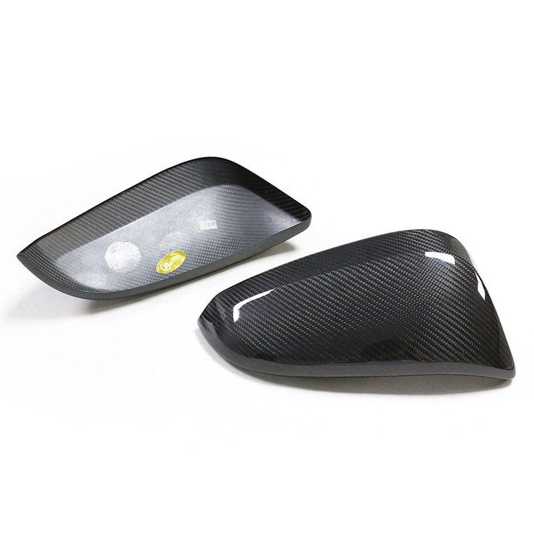 Dry Carbon Fiber Rearview Mirror Cover for Toyota Highlander & RAV4