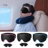 Soft Padded Blocking Light Eye Mask Relax Blindfold Eye Shade Blindfold 3D Sleeping Mask  Relax