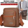 Man Messenger Bag  Business Leather Bags Fanny Pack Men'S Genuine Leather Crossbody Shoulder Bags High Quality Tote