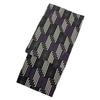 Fuuka Yukata Set Includes Waist and Geta Size and Hemp Leaf Pattern Square and Z3210CMB250 Men's (4 Pieces) - Obi, Cord, (Geta) - M, Black, Purple,