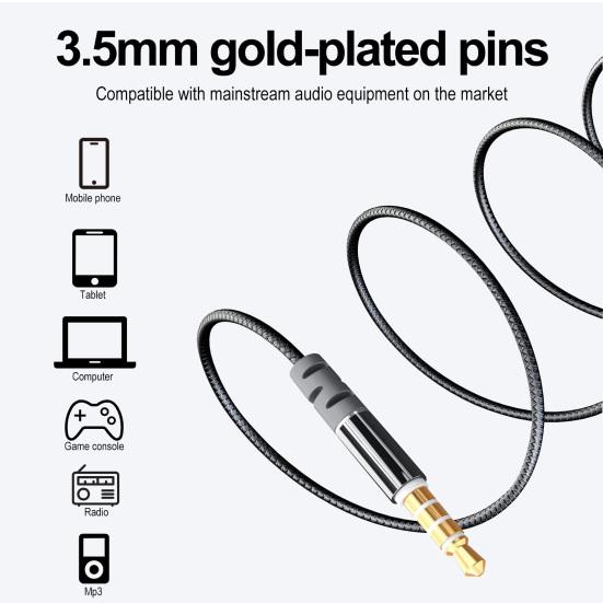 Wired Earphones In-Ear Noise Reduction Deep Bass Headphones with Microphone and Volume Control for Smartphone Laptop Computer