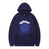 Unisex European & American 555 Spider Series Hoodies: Autumn/Winter Printed Pullover Sweatshirts