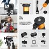 Koolehaoda Camera with Detachable Tripod Aluminum Height Adjustment 28mm Leg 6kg Load for DSLR Cameras and Video Cameras Monopod, Self-Standing, Base,