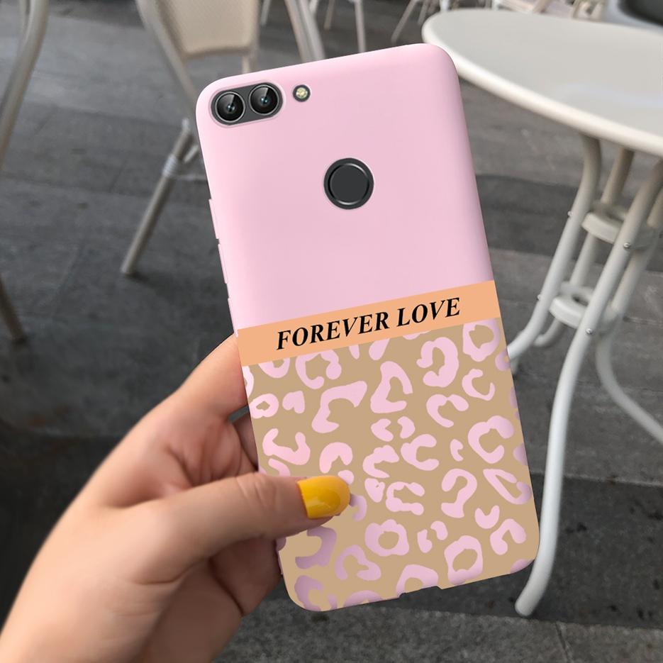 Para Capa Huawei P Smart FIG-LX1 FIG-LA1 Nova Arte Pintada Coque Capa de Silicone Macio Para Huawei P Smart PSmart 2018 Capa Traseira