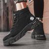 Men's shoes autumn and winter new casual high-top Martin boots outdoor non-slip and wear-resistant mountaineering shoes men's platform tooling shor