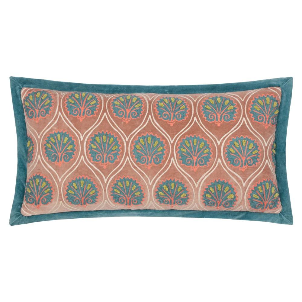 Paoletti Casa Embroidered Cushion Cover