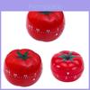 Temporizador de Cozinha Tomate Com Alarme Mecânico Para Tarefas de Cozimento e Confeitaria