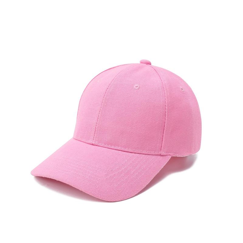 1PC Boy Girl Cap Casual Plain Baseball Cap Adjustable Snapback Street Hat Hip-Hop Sun Hat Adjustable Students Peaked Caps