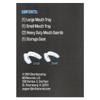 M3 Naturals Mouth Guard, 3 Sizes, 4 Guards