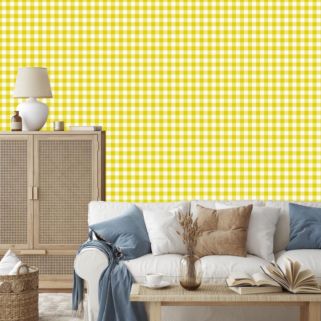 Cream Fabric Pattern Wallpaper, Fine Detail for Living Room and Bedroom 50x1000