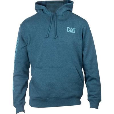Sudadera con capucha y estampado de marca registrada para hombre