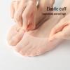 Women's Ice Silk Breathable Low Cut Crew Socks with Cotton Sole and Anti-Slip Silicone for Summer