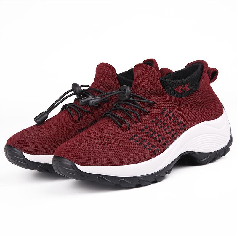 

High Elastic Flyknit Outdoor Travel Plus Size Women s Sock Sneakers (Sizes 35-45) - 2025 Style 43