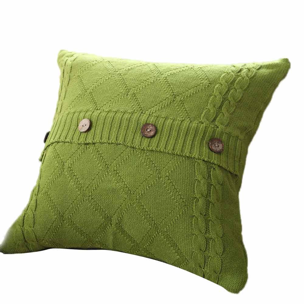 button pillow case