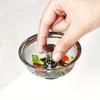 Sink Drain Filter 1-2pcs Kitchen Accessories With Handle and Plug Stainless Steel Food Catcher For Most Sink Drains Strainer