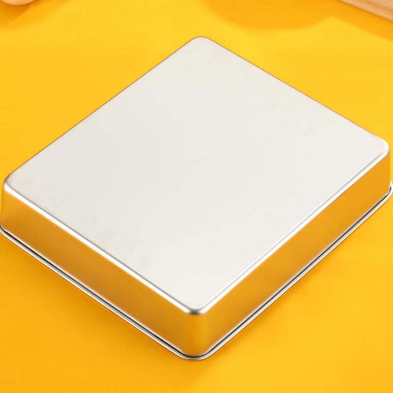 Tiramisu Muffin Pan Stainless Steel Cheesecake Pan Baking Mould Rectangle Cake Pan For Birthday Cake Cake Bread Chiffon Tiramisu