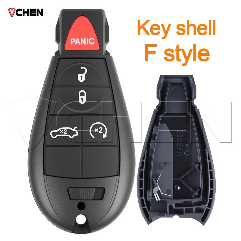 Remote Housing Cover For Chrysler Town Country For Jeep Grand Cherokee For Dodge Journey Ram Charger Caravan Magnum Key Shell