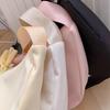 Small Casual Crossbody Bag Student Commuting Shoulder Bag with Headphone Coin Pocket