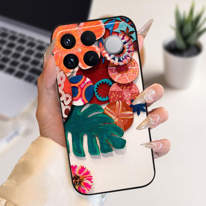 Etui do POCO F8 Ultra Modne Odporne na Wstrząsy Pokrowiec na Telefon Silikonowe Miękkie Zderzak TPU Dla Xiaomi POCO F8Ultra Powłoka Fundas Kreskówka Capa