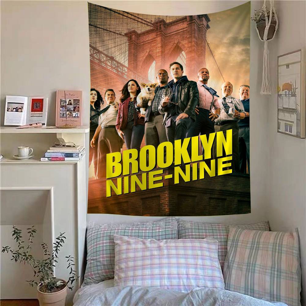 Comedy TV BBrooklyn Nine Nine Hanging Bohemian Tapestry Bohemian Wall Tapestries Mandala Kawaii Room Decor