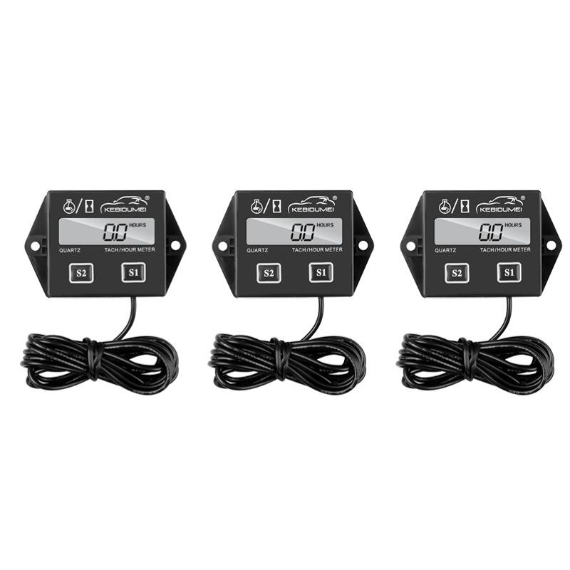Купить Тахометр, счетчик оборотов в минуту, счетчик часов, цифровой ЖК ...