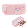 Cartoon Pencil Case for Kids Large Capacity Cute Stationery Bag Canvas Pen Pouch Portable School Supply Organizer for Boys Girls