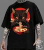 Ramen Cat T-Shirt: Kawaii Anime Kitty Tee, Foodie Gift