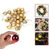 24Pcs/Box 3/4Cm Christmas Balls Set Christmas Tree Ornaments Christmas Hanging Pendants Christmas Tree Decor  Year Gifts