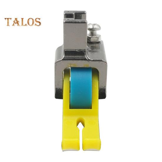 Rollsaum-Nähfuß für Nähmaschinen, unsichtbarer Reißverschluss, Saum-Nähfuß mit Rollsaumfuß für Heim- und Industrienäharbeiten