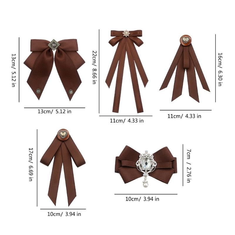 Stylový stužkový límec Motýlek Elegantní ozdoba košile pro módní dámské halenky