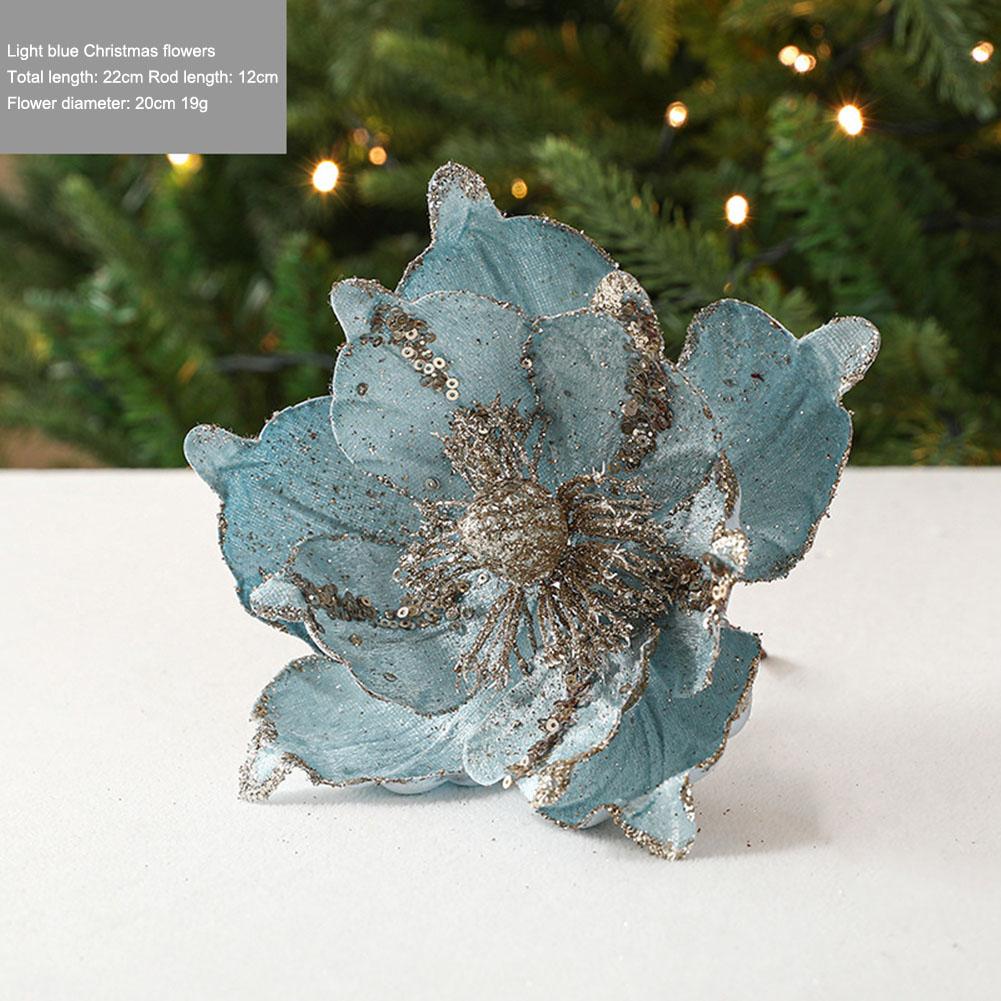 Artificial Christmas Flowers Christmas Flowers Christmas Ornaments